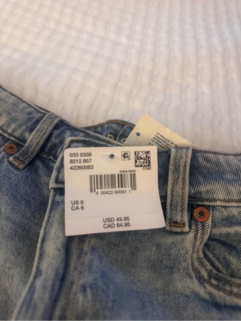 American Eagle Outfitters Light Blue High Rise Women’s Jeans